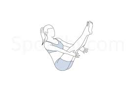 Boat Pose Paripurna Navasana Boat Pose Yoga Poses Workout Guide