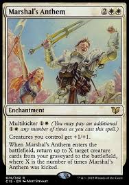 Marshal S Anthem Mtg The Gathering Magic The Gathering