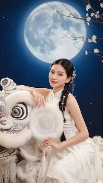 "Nh&acirc;n gian xem hội trăng tr&ograve;n,, Trăng tr&ograve;n mười s&aacute;u thật to., Người ta đi  đứng thật đ&ocirc;ng,, Đ&ecirc;m nay l&agrave; hội trăng tr&ograve;n...", Tr&iacute;ch lời b&agrave;i h&aacute;t "Em Đi  Xem Hội Trăng Rằm", P/s: Cả nh&agrave; chuẩn bị xem hội ...