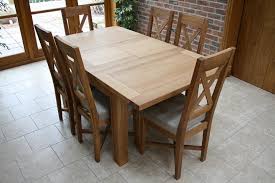 extending oak dining tables