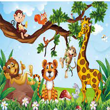 Lembang park & zoo adalah salah satu dari kebun binatang terbesar di kota bandung, dan menjadi objek wisata populer untuk dikunjungi bersama keluarga! Cartoon Zoo Animals Photo Wallpapers 3d Monkey Natural Trees Kids Murals For Children S Room Wall Papers Home Decor Living Room Custom Wallpaper Photo Wall Paperwallpaper 3d Aliexpress