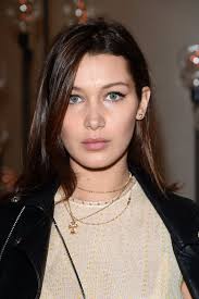Bella hadid has always been the brunette bombshell and gigi the blonde malibu barbie, but the over the last few months, the youngest hadid has been lightening up her dark hair to a hue that's. Bella Hadid S Natural Hair Color Popsugar Beauty