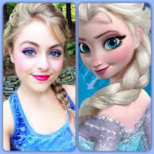 Pin By Madison Eads Lesley On Makeup Elsa Makeup Elsa Makeup Tutorial Princess Makeup