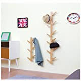 How i made a coat rack from a old tree branch.see how i used my router table as a tenon cutters. Yliquor Sturdy Coat Rack Stand Wall Mount Coat Hanger Tree Branch Coat And Hat Stand With 6 Hook For Clothes Suits Accessories Ship From Usa Buy Online In Botswana At Botswana Desertcart Com Productid