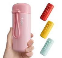 Exllena Mini Trinkflasche 150ml – Mini Thermosflasche Auslaufsicher mit  praktischem Tragegriff - Hochwertiger Edelstahl, Doppelwandige ...