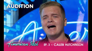 He auditioned for season 16 of the singing competition series after a failed. Caleb Hutchinson An 18 Year Old Country Singer With Mind Blowing Voice American Idol 2018 Youtube
