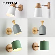 Led wall lights for bedroom. Online Shop Botimi Nordic Led Wall Lamp For Bedroom Reading Wall Sconce Bedside Luminaira Modern Wood Wall Lamps Bedroom Wall Mount Light Fixture Led Wall Lamp