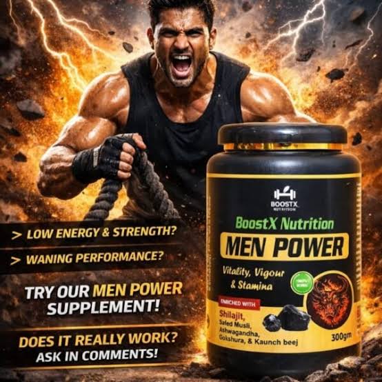 BoostX Nutrition Men Power Supplement