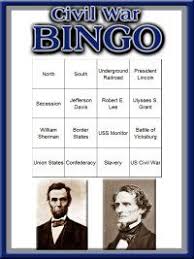 The us civil war its significance and consequences, history and facts. Us Civil War Party Ideas And Supplies Bingo Set Civil War Civilization
