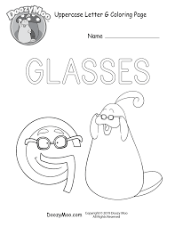Once your kid colors this page, you can also cut the. Cute Uppercase Letter F Coloring Page Free Printable Doozy Moo