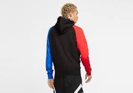 A preview of the forthcoming jordan brand x psg collection: Nike Air Jordan Psg Paris Saint Germain Black Cat Fleece Hoodie Black Fur 87 50 Basketzone Net