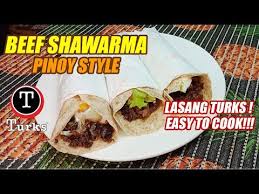 Here Is Recipe Of A Pinoy Style Beef Shawarma This Version Uses Beef Tapa Instead Of The Usual Roast Beef And The Combinati In 2020 Shawarma Beef Shawarma Recipe Beef