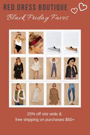Black Friday Weekend Deals 2019 Lindsey Wagner Black Friday Shirts Red Dress Outfit Red Dress Boutique