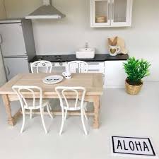 Doll room in a box: Pretty Little Minis Modern Dollhouse Bentwood Chair Designer Dollhouse Chairs