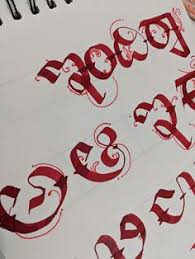 10 Kannada Fo Ideas In 2020 Gothic Fonts Calligraphy Pens Typography Art