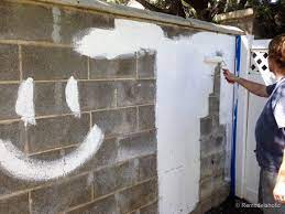 #rain water #cinder blocks #walls strong #rain water filters #pooled water #basement walls start concrete blocks are made from cast concrete e.g. Painting Cinder Block