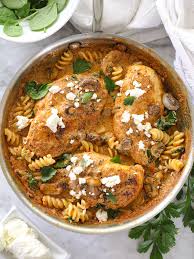 One Pan Chicken With Creamy Sun Dried Tomato Pesto Sauce Foodiecrush