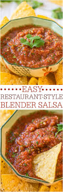 You can cook with confidence and style! Easy Salsa Recipe Restaurant Style Averiecooks Com