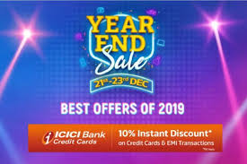 Year end sale will be end by january 1, 2020. Flipkart Year End Sale Starts December 21 Avail 10 Icici Bank Discount On Mobiles Led Tvs More Mysmartprice
