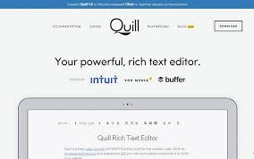Check spelling or type a new query. Quill 1 0 Better Rich Text Editor For Web Apps Noupe