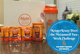 I am not a fan of mixing the powder with water. Metamucil Two Week Challenge Pay Only 15 99 For A 114 Dose Container At Kroger Kroger Krazy