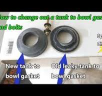 How to Change a Tank to Bowl Gasket and Tank to Bowl Bolts ...