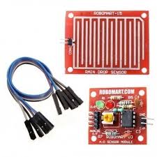 Buy Online Raindrop Detection Sensor For Arduino Robomart India Sensor Arduino Detection