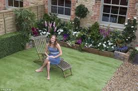 Fake silicone or rubber flowers. Ersatz Gardens That Defy The Elements Are All The Rage Daily Mail Online