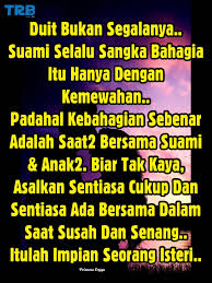 By lianny + december 8, 2015 36 comments. Duit Bukan Segalanya Keluarga Bahagia Selamanya Facebook