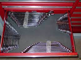 Spring Wrench Organizers Tool Box Organization Garage Tool Organization Wrench Organizer