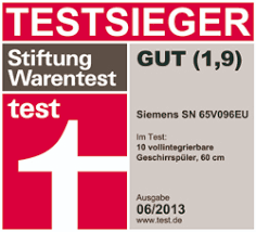 Siemens Geschirrspuler Testsieger Bei Stiftung Warentest Kuche Architektur