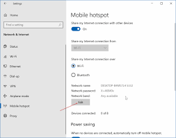 Do the following steps to find the hospot password for you android device find the settings option and tap on it here go to connections how to find your hotspot … Change Mobile Hotspot Name And Password In Windows 10