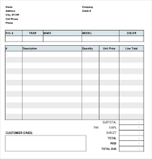 13 Repair Order Templates Google Docs Word Free Premium Templates
