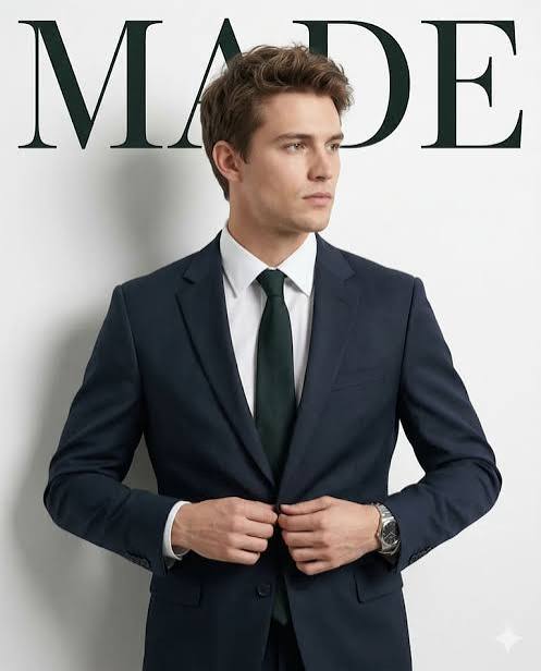 "MADE" Magazine Suit Edit Cover Portrait