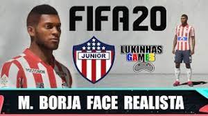 Miguel ángel borja hernández (født 26. Fifa 20 Miguel Borja Junior Barranquila Face Realista Look Alike How To Make Pro Clubs Youtube