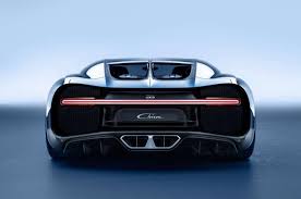 2017 Bugatti Chiron Rear End Provided By Motortrend Bugatti Chiron Super Carros Carros Auto