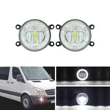 For additional videos, visit the news section of any of our mercede. Direct Fit For Benz Sprinter 208 515 06 08 Front Led Fog Lights W Guide Angel Eyes Drl Halo Rings Car Styling Car Parts Lamp Led Fog Angel Eyesled Fog Light Aliexpress