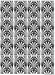 Flowing lines and twisting, curling vines create highly decorative images that spring to life. Adult Motif Art Deco 2 Coloring Pages Printable