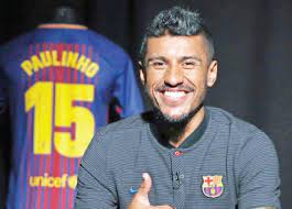 باولينيو يتمنى العودة إلى برشلونة. Ø¨Ø§ÙˆÙ„ÙŠÙ†ÙŠÙˆ ÙŠØ­Ùˆ Ù„ Ø³Ø®Ø±ÙŠØ© Ø¨Ø±Ø´Ù„ÙˆÙ†Ø© Ø¥Ù„Ù‰ Ù…Ø¯ÙŠØ­ ÙˆØ«Ù†Ø§Ø¡ Ø¬Ø±ÙŠØ¯Ø© Ø§Ù„ØºØ¯