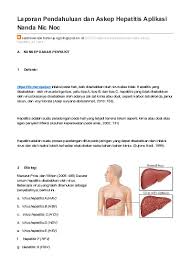 Hepatitis a, penyakit kuning, sindrom. Asuhan Keperawatan Penyakit Hepatitis Pdf