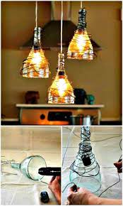 How To Make Wine Bottle Pendant Lights Chandelier 60 Easy Diy Chandelier Ideas That Will Beautify Your Home Di Diy Chandelier Diy Decor Diy Home Decor Easy