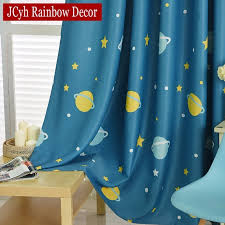 Check spelling or type a new query. Kids Bedroom Blackout Curtains Blue Planet Stars Cartoon Trendy Curtains