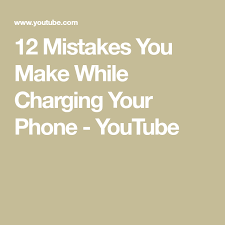 12 Mistakes You Make While Charging Your Phone Youtube How To Make Phone Iphone Hacks