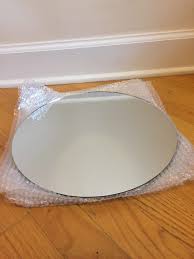 Our round mirror is 7.9 (or 7 7/8) in diameter and 1/8 thick and has a flat edge. 45 Cool Round Mirrors For Wedding Centerpieces Top Wedding Magz