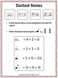Dotted Notes Teacherspayteachers Com Music Lessons For Kids Music Teaching Resources Music Theory