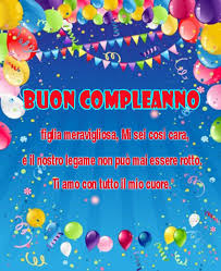 Auguri Di Compleanno Figlia Buon Compleanno Auguri Di Compleanno Compleanno