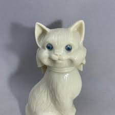 Avon Blue Cat Bottle