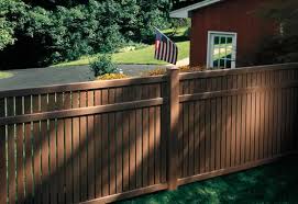 Ranch style 3 rail vinyl fence with chain link attached temecula ca. Imperial Select Cedar Semi Private Vinyl Fence A Vinyl Fence Co Vinyl Fence Privacy Fence Horse Fence