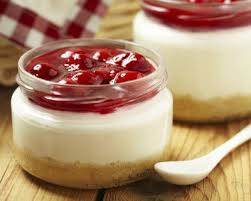 Petit Cheesecake Au Coulis De Cerises Recette Cheesecake Gateau Sans Cuisson Alimentation