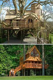 Sky High But Grounded 16 Incredible Tree Houses Amazing Stuff Tree House Tree House Plans Tree House Designs